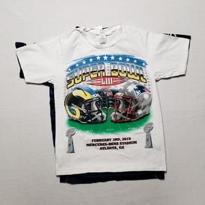 Kids Patriots Bundle jersey and Super Bowl shirt